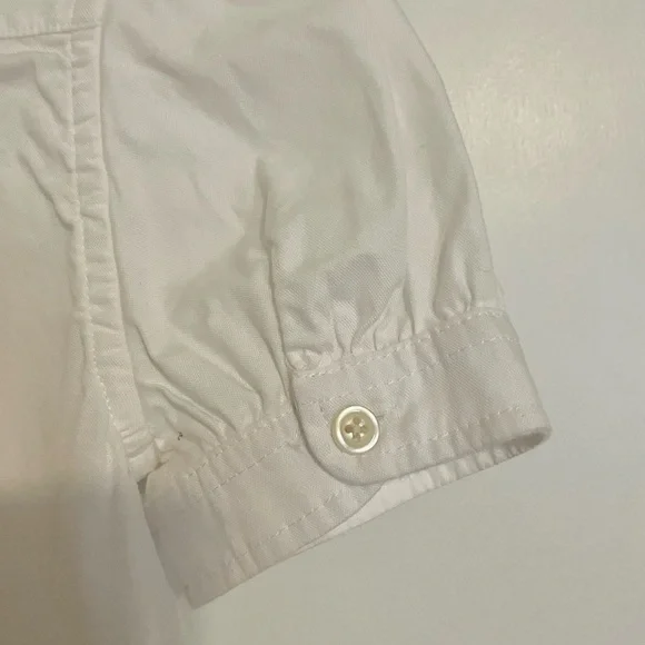 Polo by Ralph Lauren White Short Sleeve Shirt - Picture 5 of 5